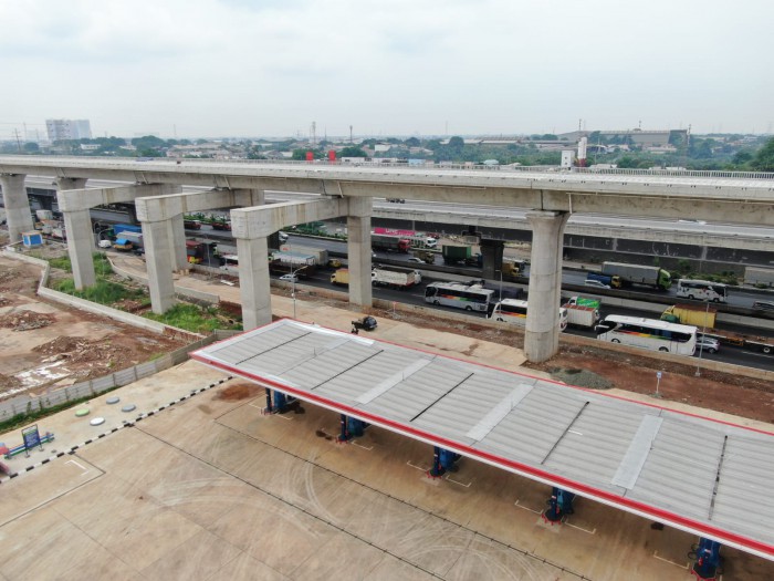 Disewakan lahan kosong di ruas tol Jakarta Cikampek